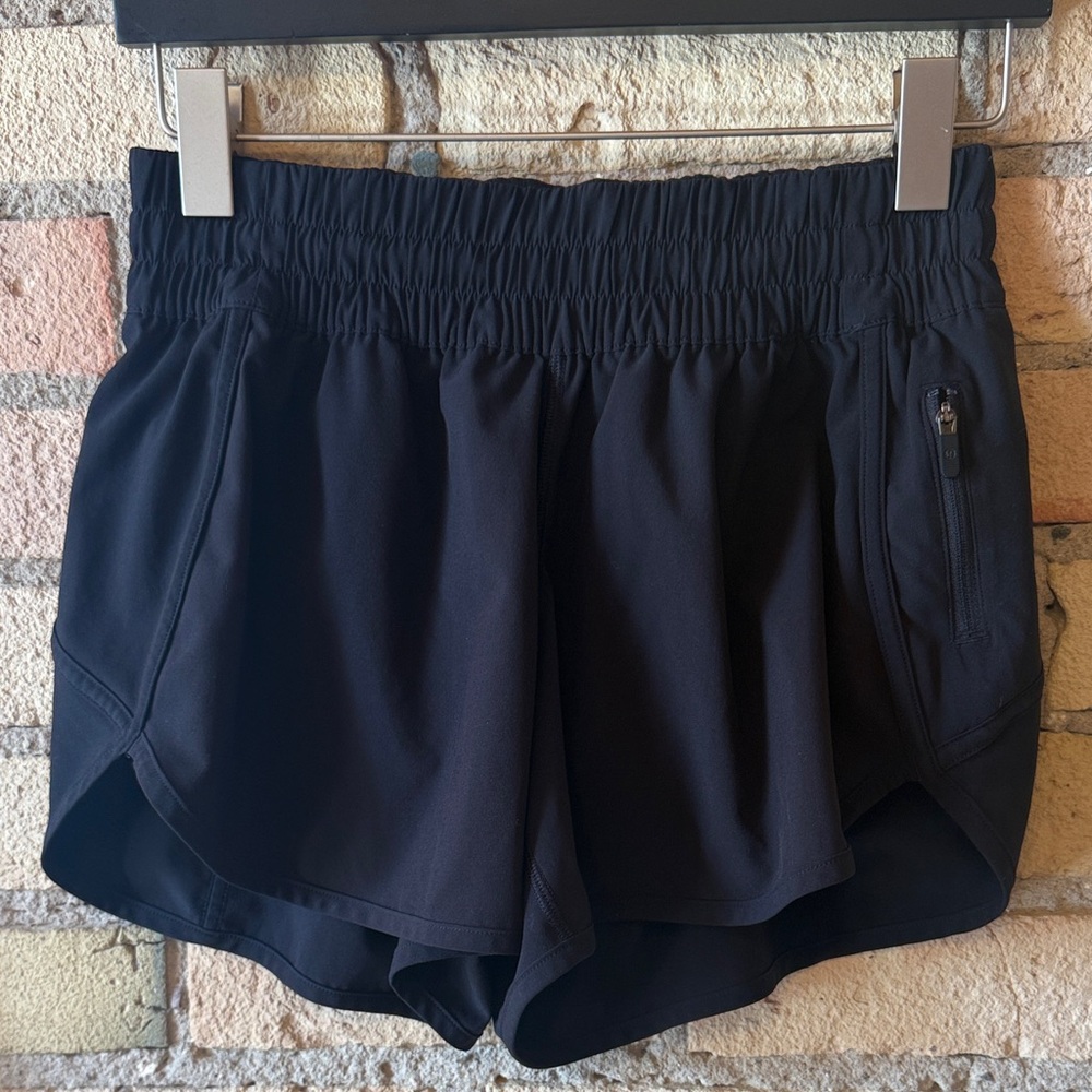 lululemon Black Hotty Hot Athletic Shorts